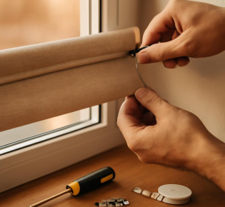 Сборка рулонной шторы на окно: от выбора до финальной фиксации