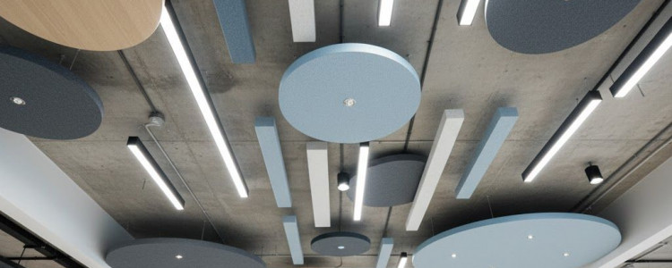 Акустические потолки: когда стен недостаточно