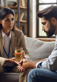 Психологическая поддержка при выводе из запоя на дому