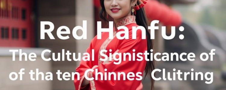 Red Hanfu: The Cultural Significance of Traditional Chinese Clothing