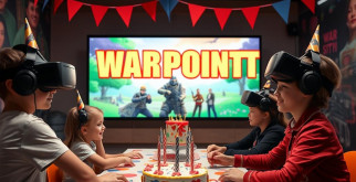 Организация детского дня рождения в парке виртуальной реальности WARPOINT
