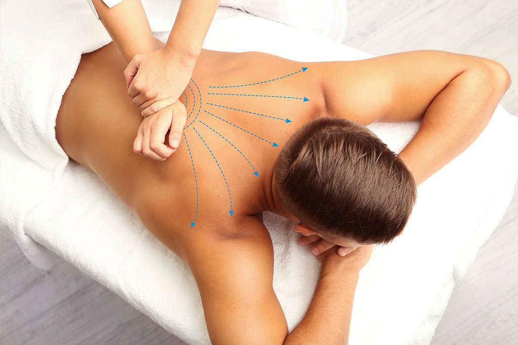 Как делать массаж спины?