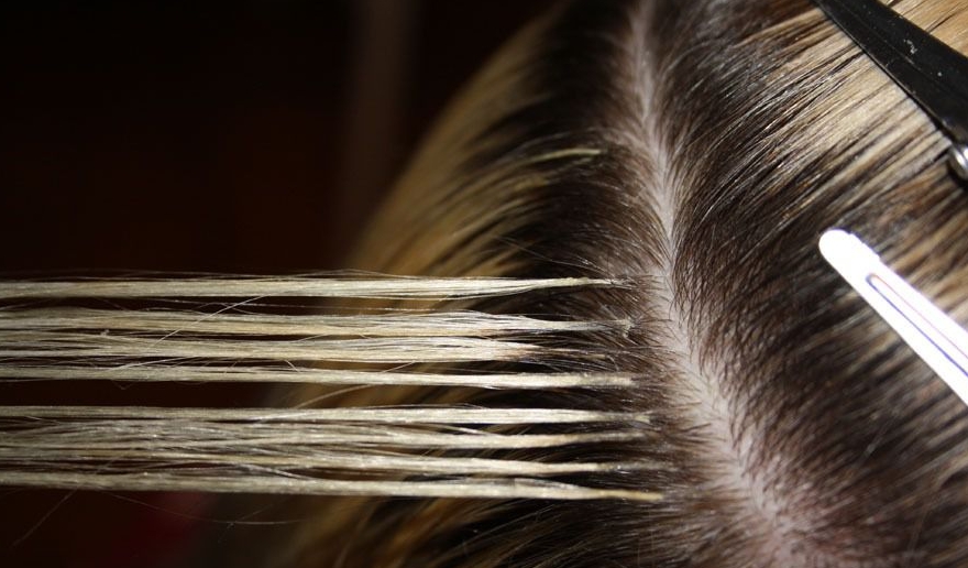 Поволосковое наращивание волос суть технологии