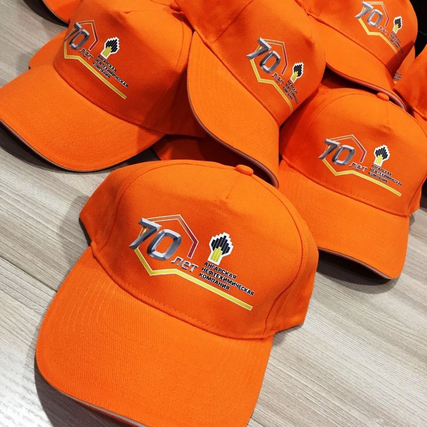 Популярные виды печати на кепках