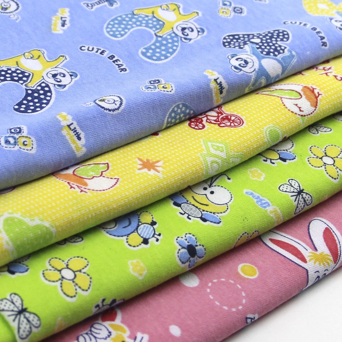 Ткани для пеленок: выбираем лучшее для наших малышей