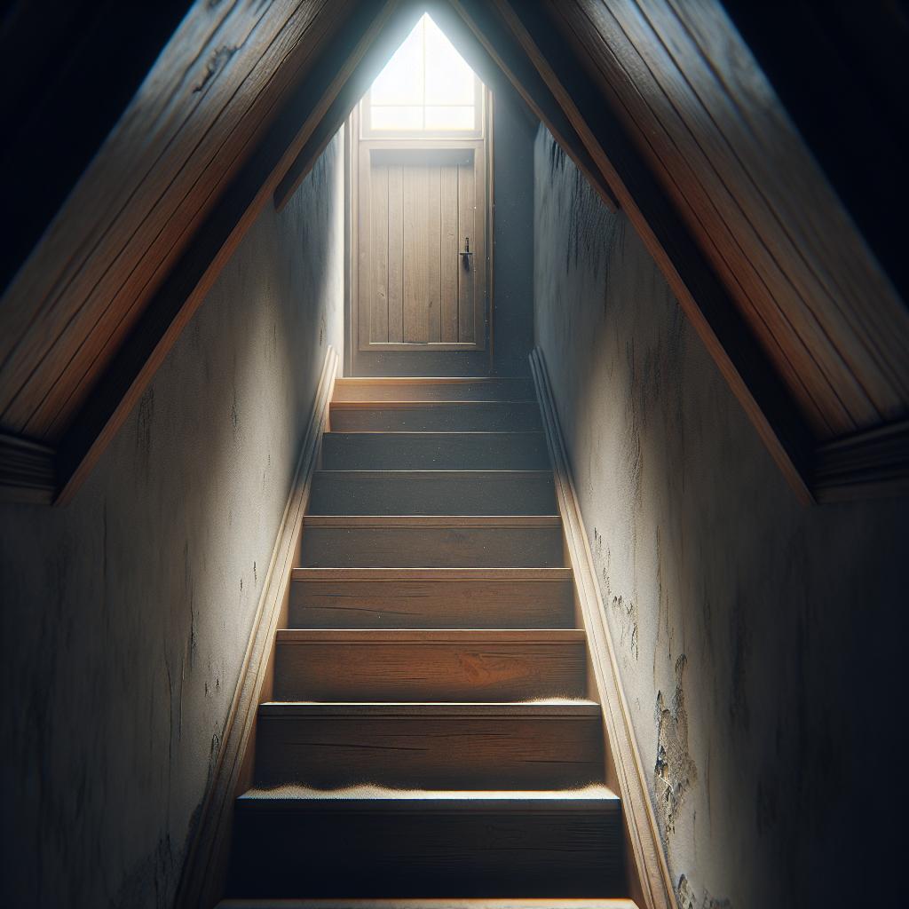 Чердачные лестницы: творчество в использовании пространства
