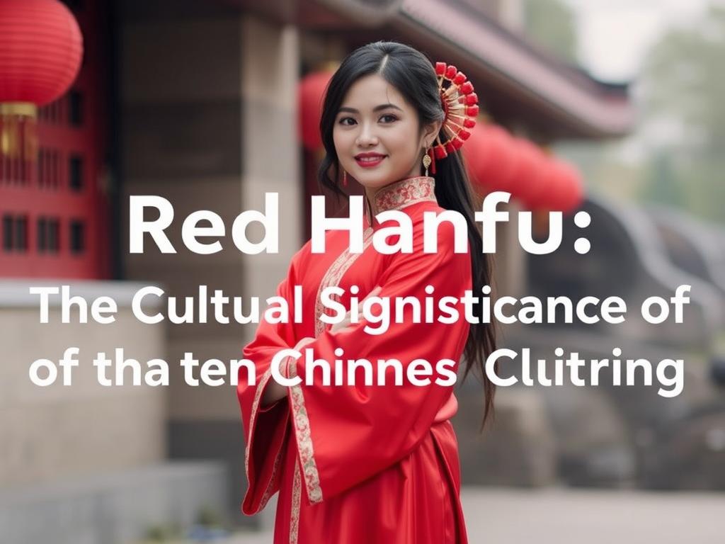 Red Hanfu: The Cultural Significance of Traditional Chinese Clothing