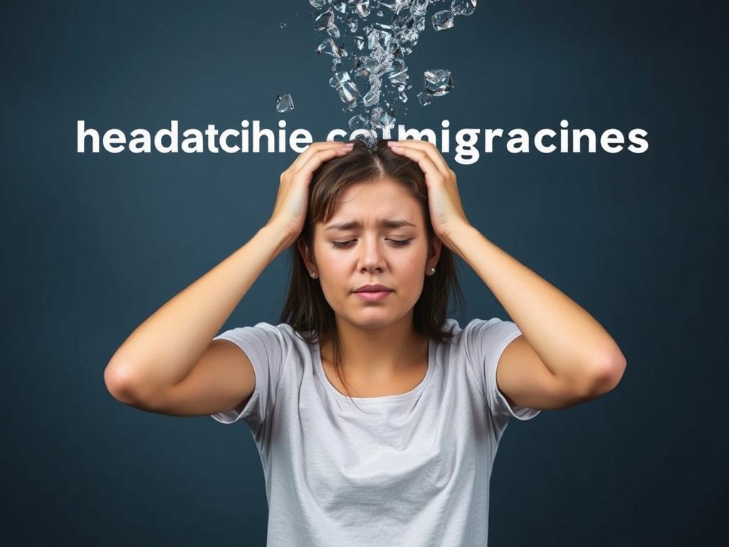 Dehydration causes headaches and migrainesфото