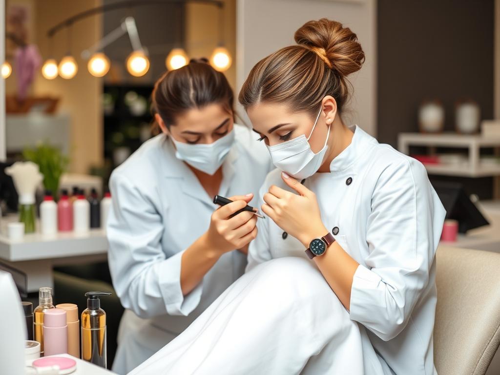 cosmetologistфото