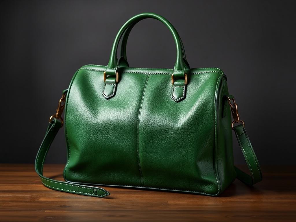 Зелёная кожаная сумка: как выбрать, носить и ухаживать, чтобы она работала на вас