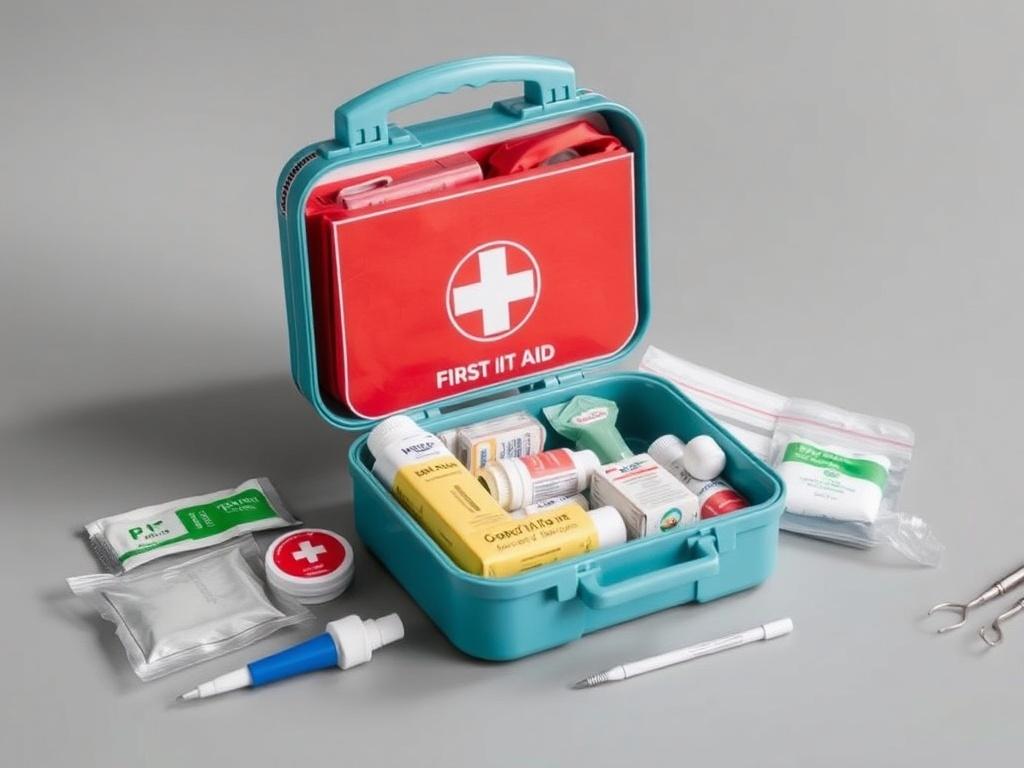 children's first aid kit setфото
