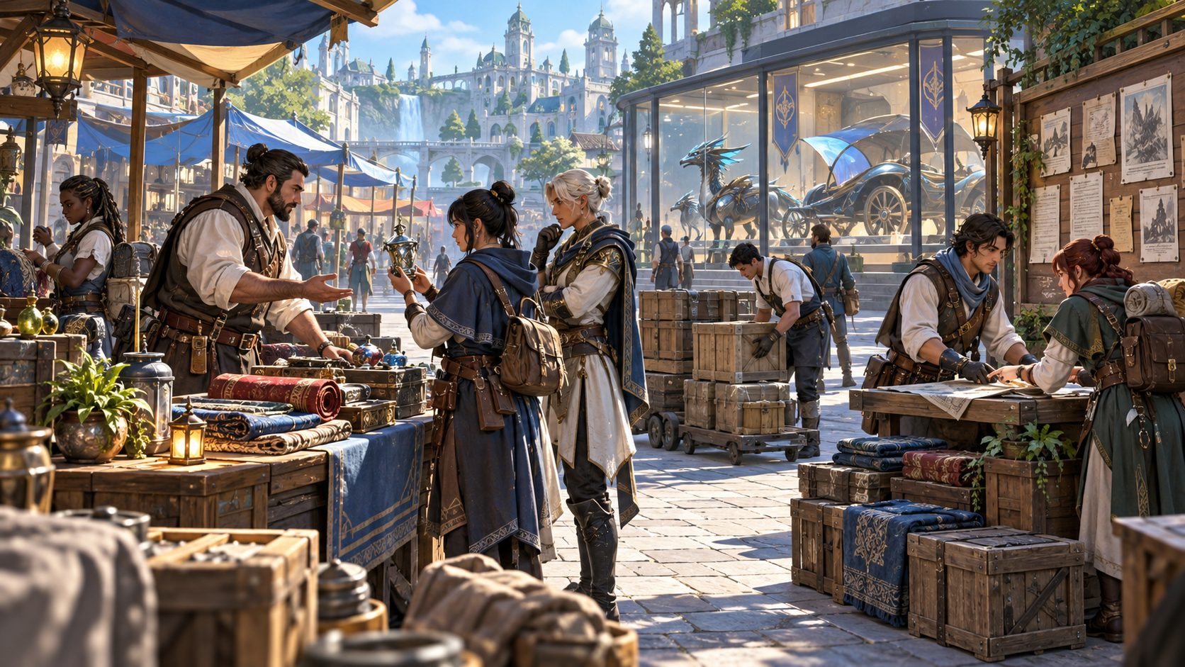 Как игроки зарабатывают в ролевых играх: работа, бизнес и торговля
